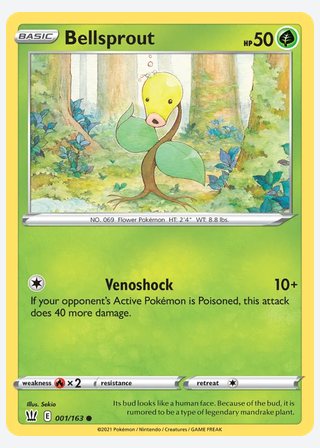 Bellsprout — catalogusbeeld