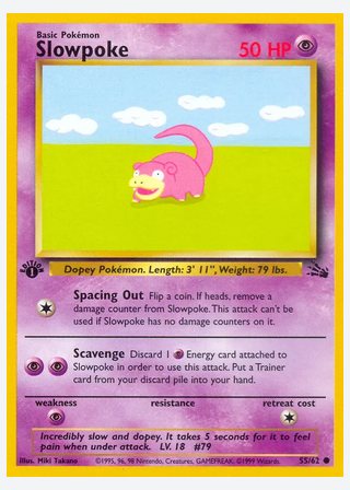 Slowpoke — catalogusbeeld