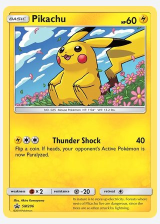 Pikachu — catalogusbeeld