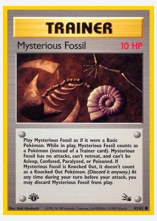 Mysterious Fossil — catalogusbeeld
