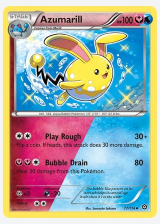 Azumarill — catalogusbeeld