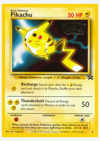 Pikachu — catalogusbeeld