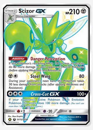Scizor-GX — catalogusbeeld