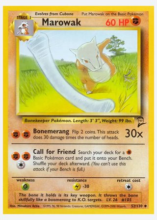 Marowak — catalogusbeeld