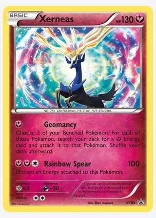 Xerneas — catalogusbeeld