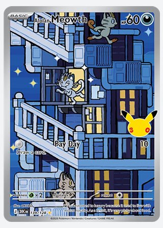 Alolan Meowth — catalogusbeeld