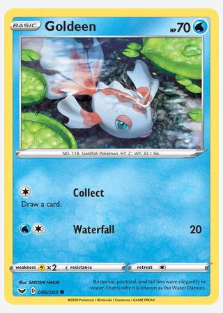 Goldeen — catalogusbeeld
