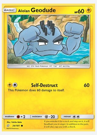 Alolan Geodude — catalogusbeeld