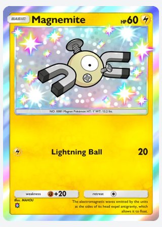 Magnemite — catalogusbeeld