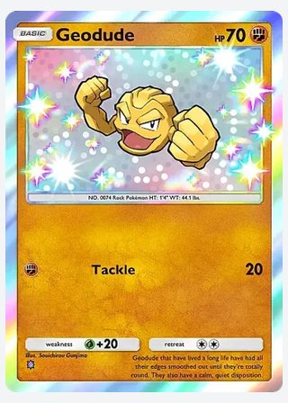 Geodude — catalogusbeeld