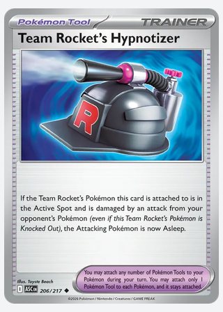 Team Rocket's Hypnotizer — catalogusbeeld