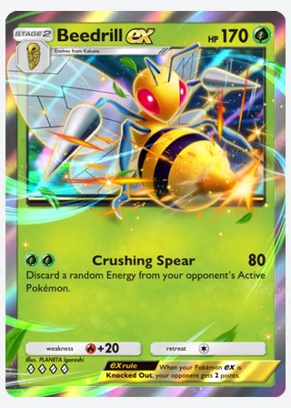 Beedrill ex — catalogusbeeld