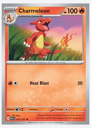 Charmeleon — catalogusbeeld
