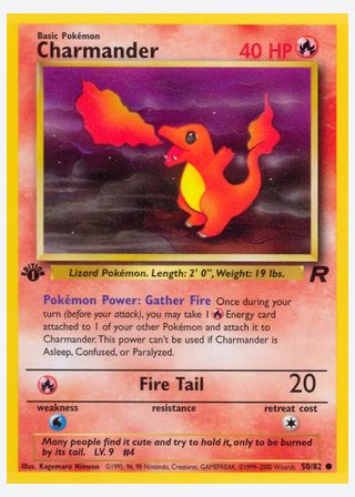 Charmander — catalogusbeeld