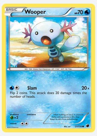 Wooper — catalogusbeeld