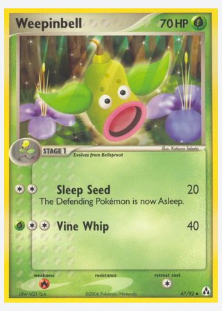 Weepinbell — catalogusbeeld