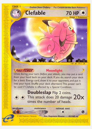 Clefable — catalogusbeeld