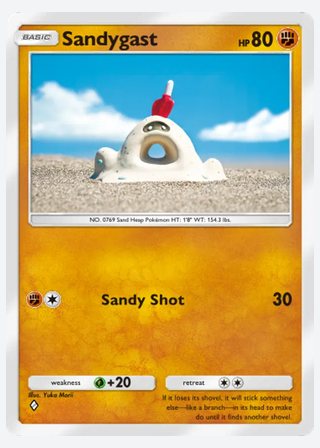 Sandygast — catalogusbeeld