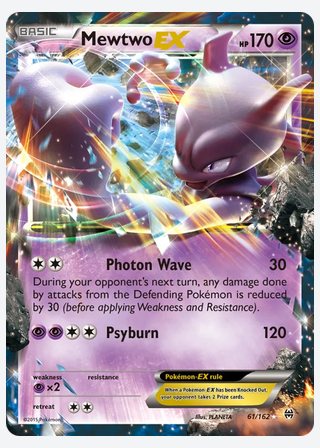 Mewtwo EX — catalogusbeeld