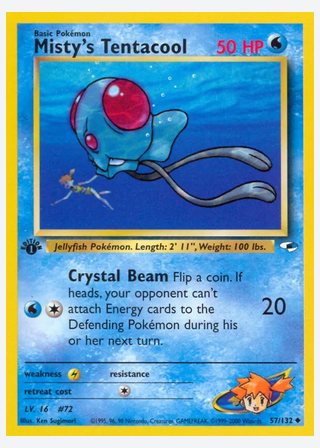 Misty's Tentacool — catalogusbeeld