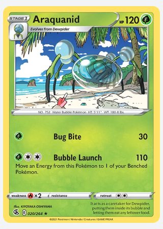 Araquanid — catalogusbeeld