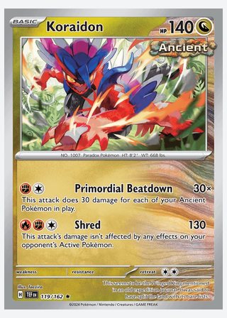 Koraidon — catalogusbeeld