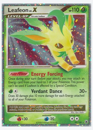 Leafeon — catalogusbeeld
