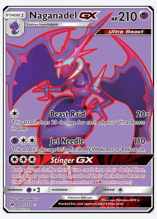 Naganadel GX — catalogusbeeld