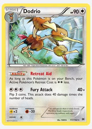 Dodrio — catalogusbeeld