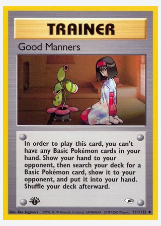 Good Manners — catalogusbeeld