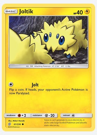 Joltik — catalogusbeeld