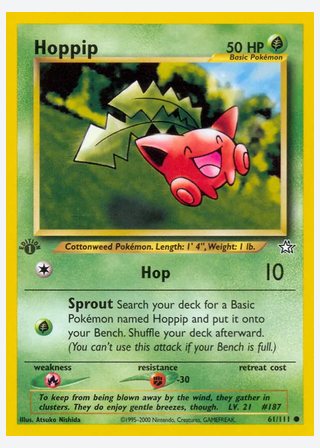 Hoppip — catalogusbeeld