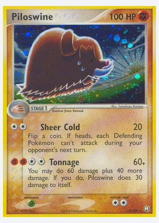 Piloswine — catalogusbeeld