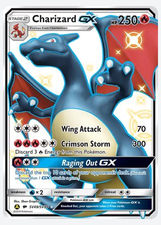 Charizard-GX — catalogusbeeld