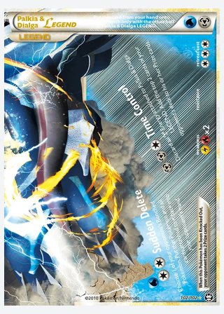Palkia & Dialga LEGEND — catalogusbeeld
