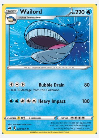 Wailord — catalogusbeeld