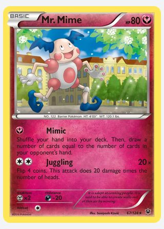 Mr. Mime — catalogusbeeld