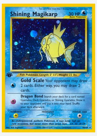 Shining Magikarp — catalogusbeeld