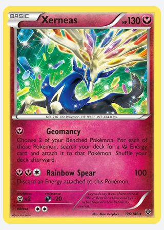 Xerneas — catalogusbeeld