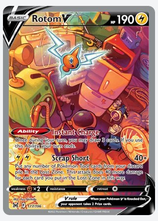 Rotom V — catalogusbeeld