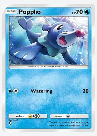 Popplio — catalogusbeeld