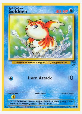Goldeen — catalogusbeeld
