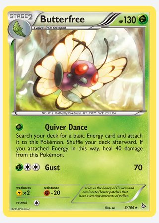 Butterfree — catalogusbeeld