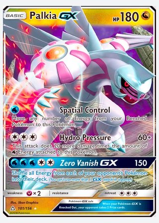 Palkia GX — catalogusbeeld