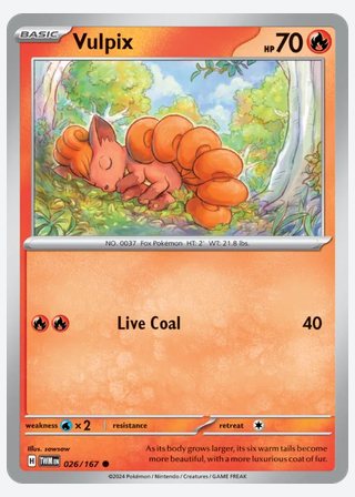 Vulpix — catalogusbeeld