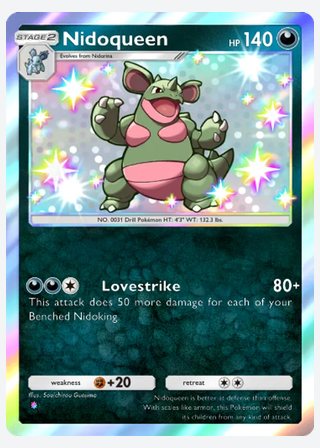 Nidoqueen — catalogusbeeld