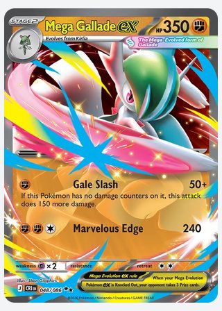 Mega Gallade ex — catalogusbeeld