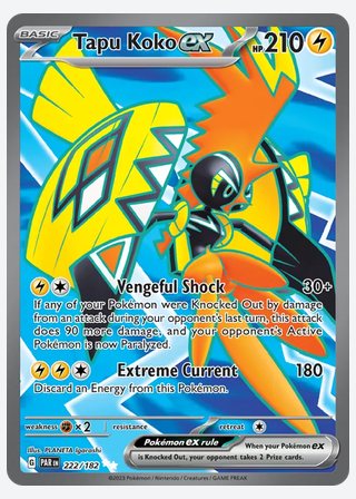 Tapu Koko ex — catalogusbeeld