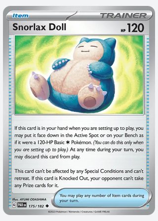 Snorlax Doll — catalogusbeeld