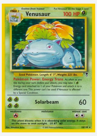 Venusaur — catalogusbeeld